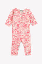 Pyjama - Rose Imprimé Coeur