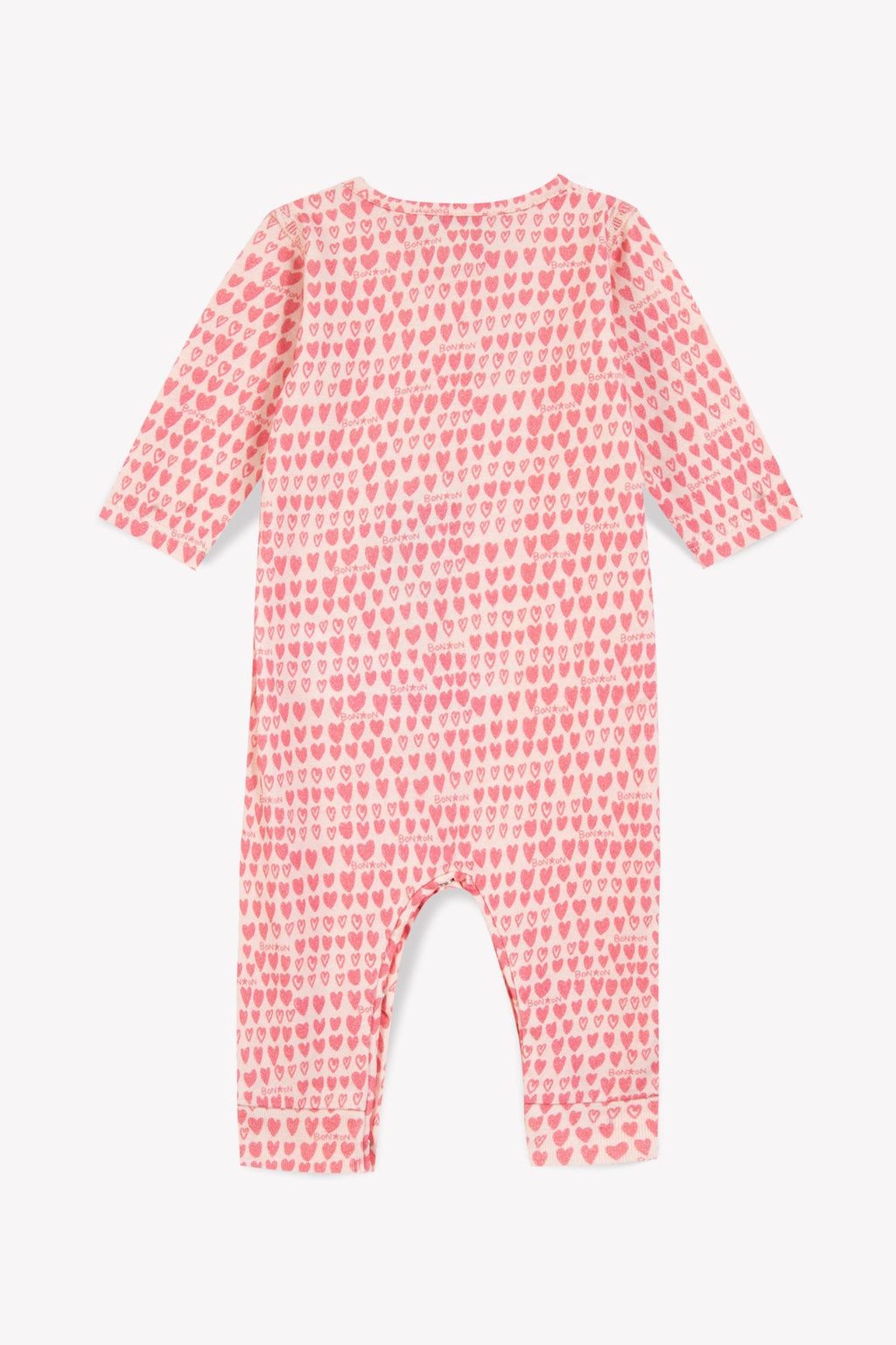 Pyjama - Rose Imprimé Coeur