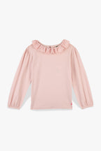 T-Shirt - Juna Rose Clair Col Volanté