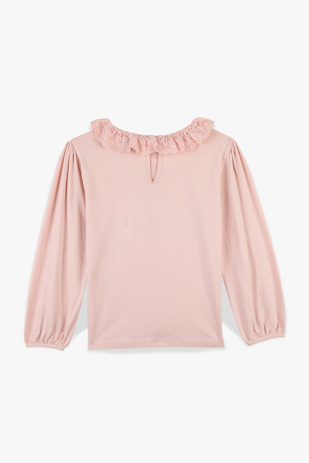 T-Shirt - Juna Rose Clair Col Volanté