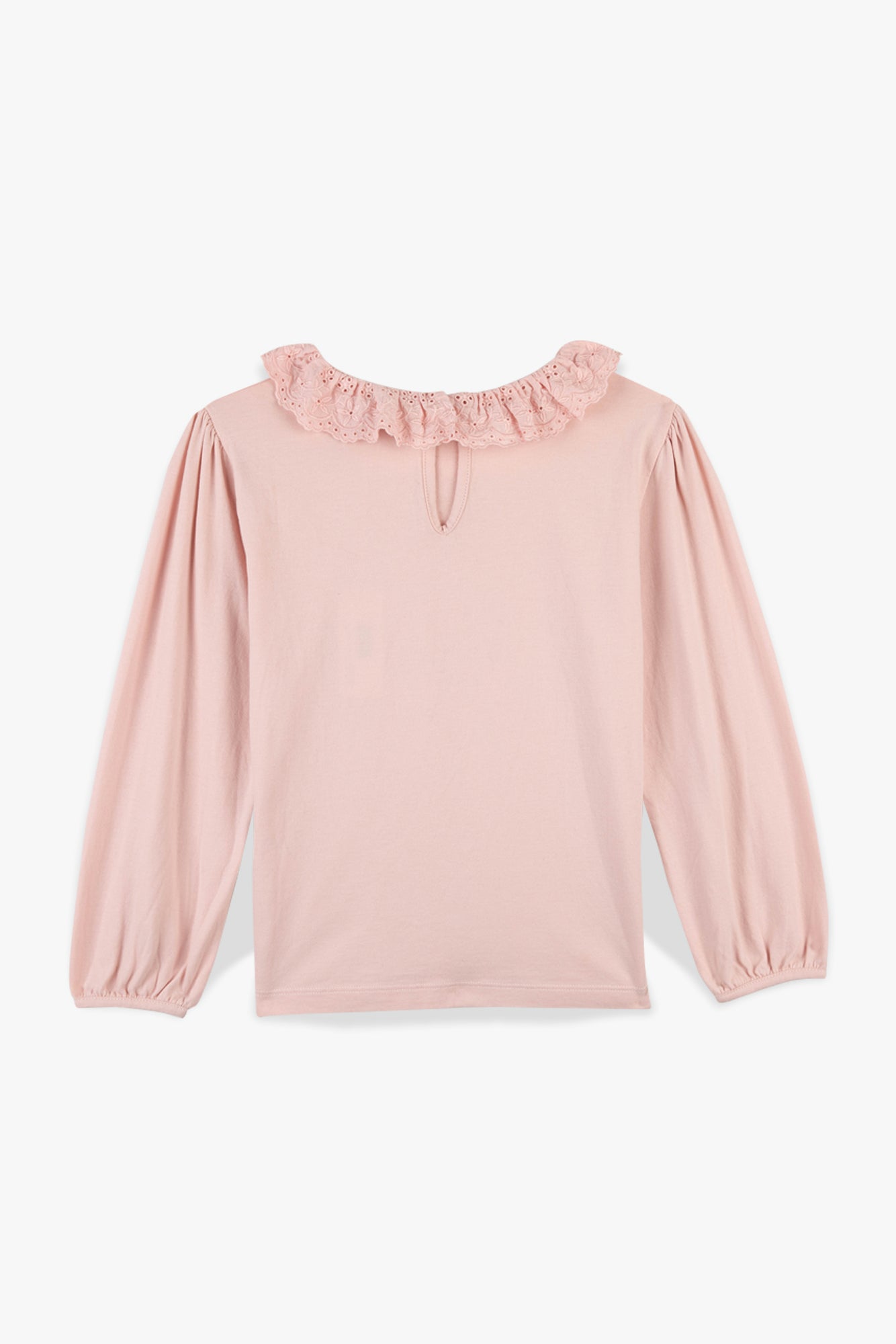 T-Shirt - Juna Rose Clair Col Volanté