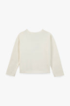Cardigan - Sœur Ecru Coton Molleton