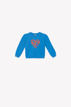 Sweat - Smack Motif Cœur Edelweiss