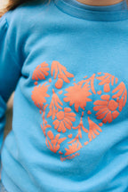 Sweat - Smack Motif Cœur Edelweiss