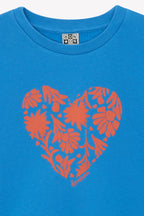 Sweat - Smack Motif Cœur Edelweiss