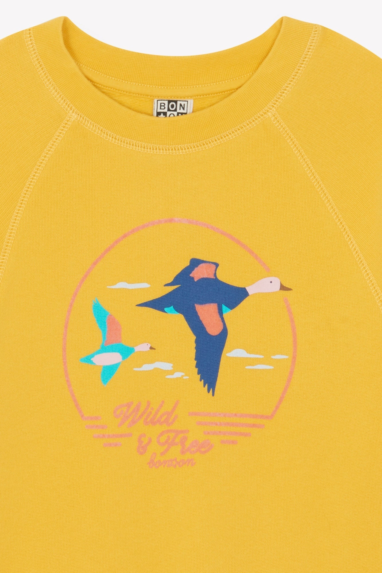 Sweat - Star Jaune Retro