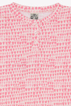 Pyjama 2 Pièces - Coeur Rose