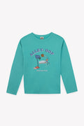 T-Shirt - Taxo Bleu Paon