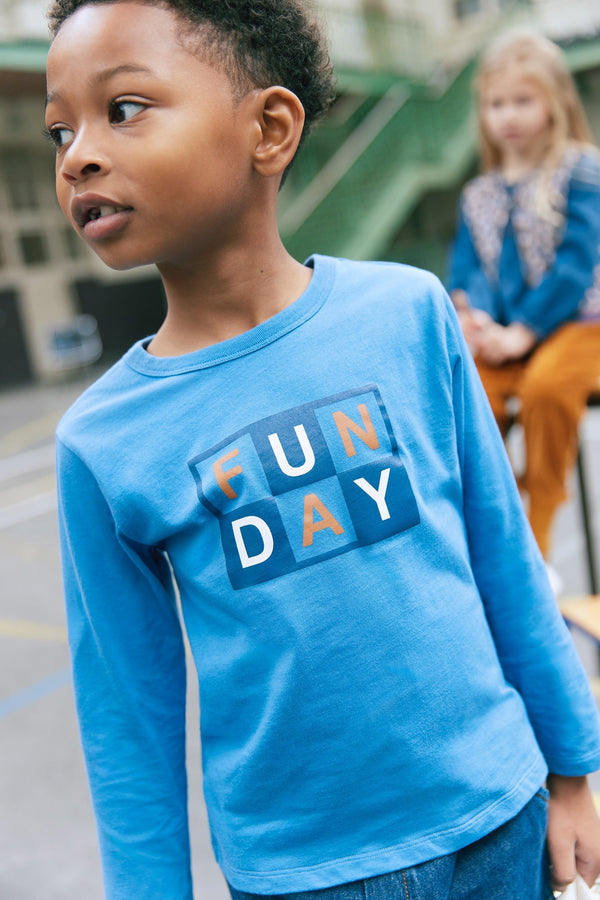 T-Shirt - Taxo Bleu "Fun Day"