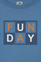 T-Shirt - Taxo Bleu "Fun Day"