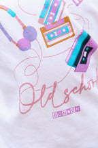 T-Shirt - Taxo Old School Rose Clair