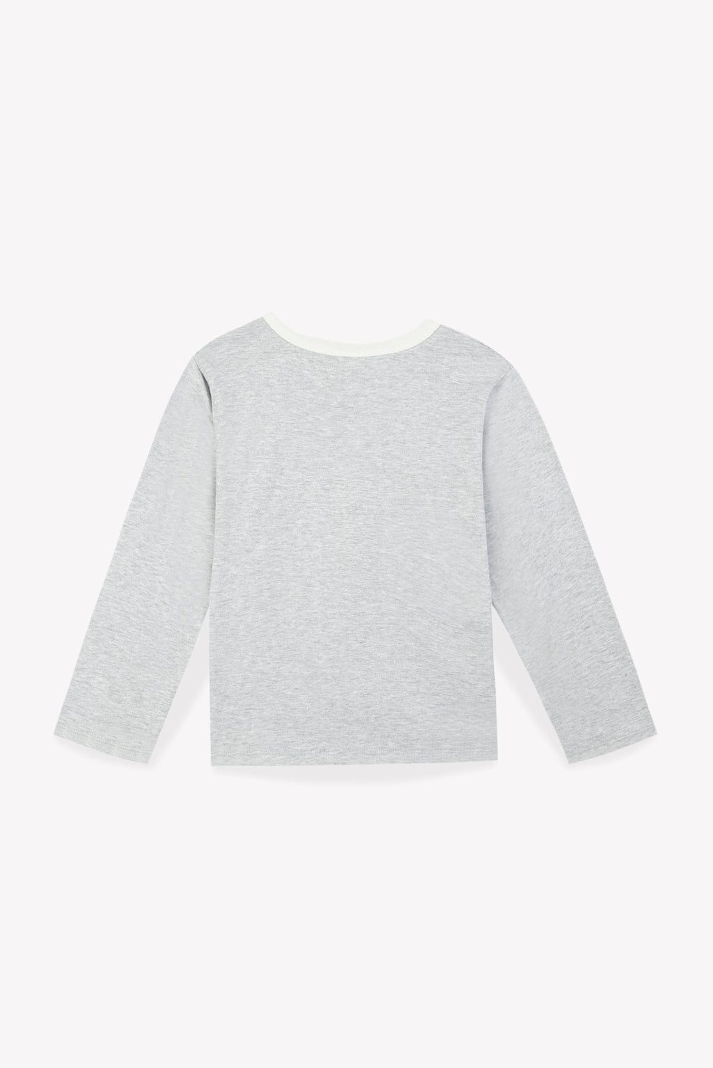 T-Shirt - Taxo Gris Chiné Illustration Renne