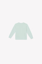 Sweat - Smile Bleu Clair Illustration "Okay"