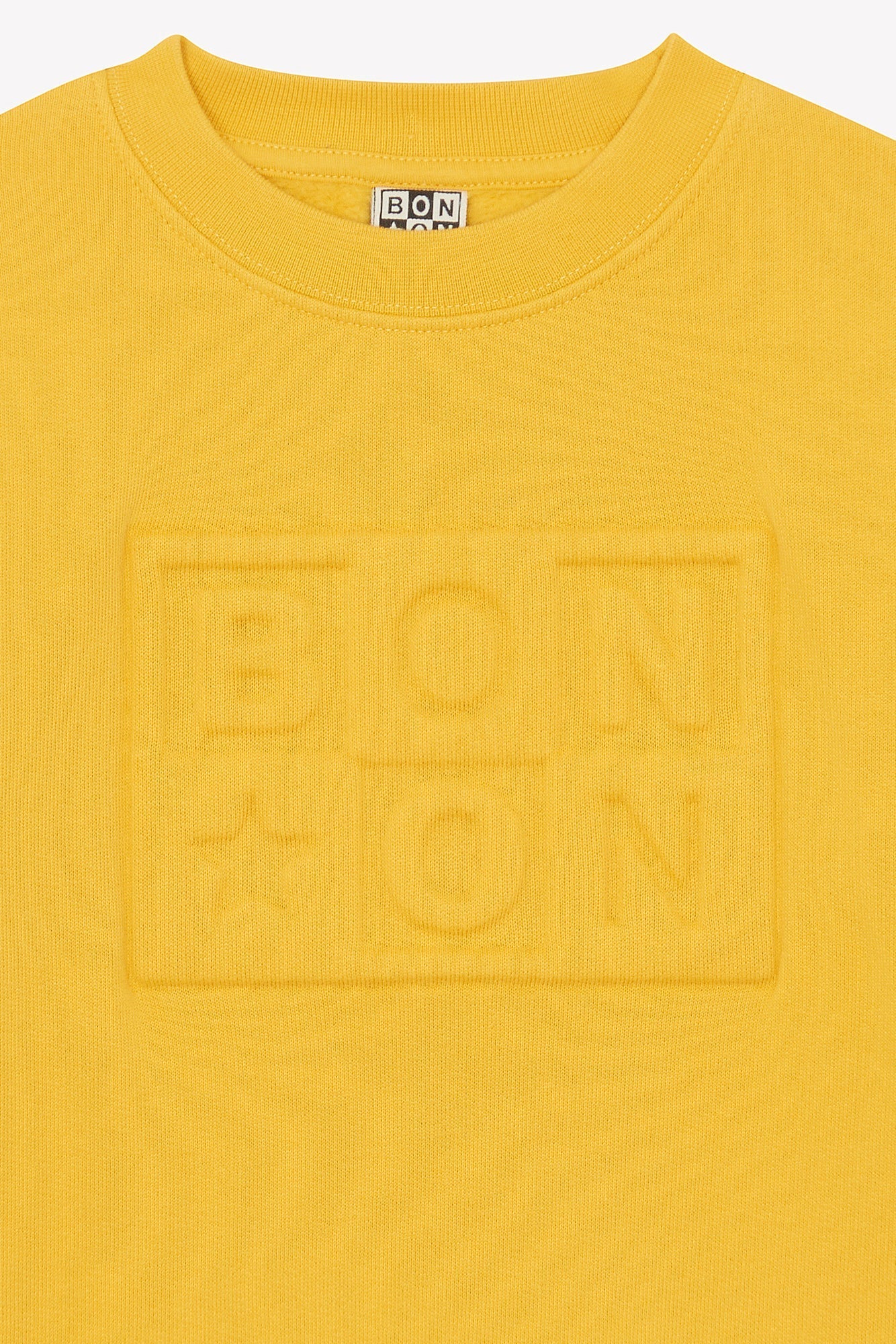 Sweat - Smile Jaune Retro