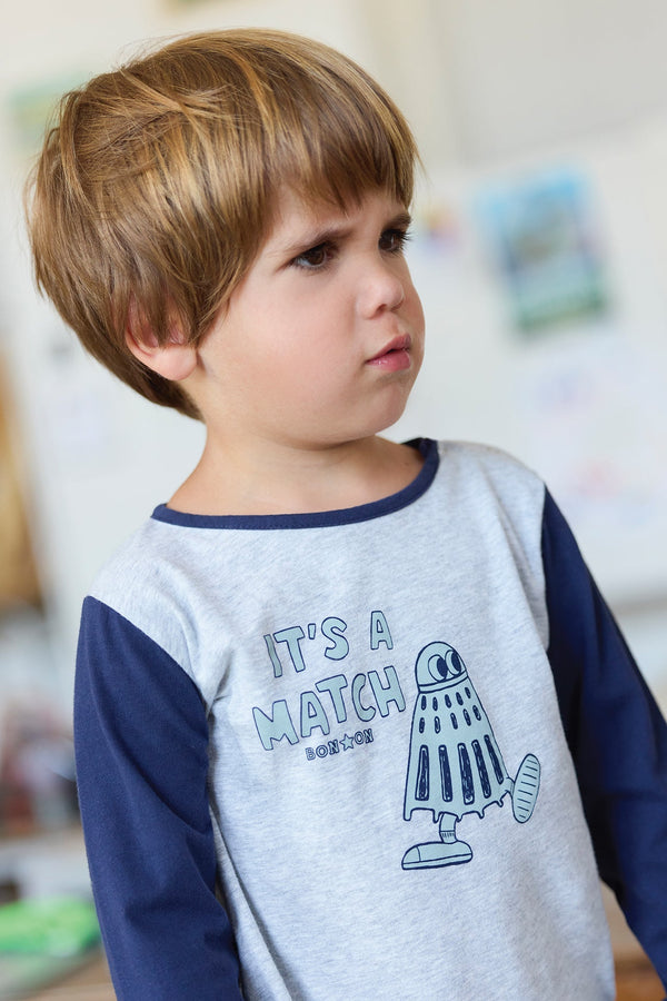 T-Shirt - Taxi Gris Chiné