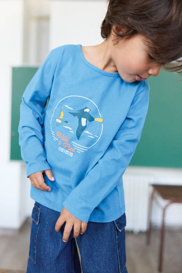 T-Shirt - Taxi Bleu
