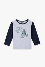 T-Shirt - Taxi Gris Chiné