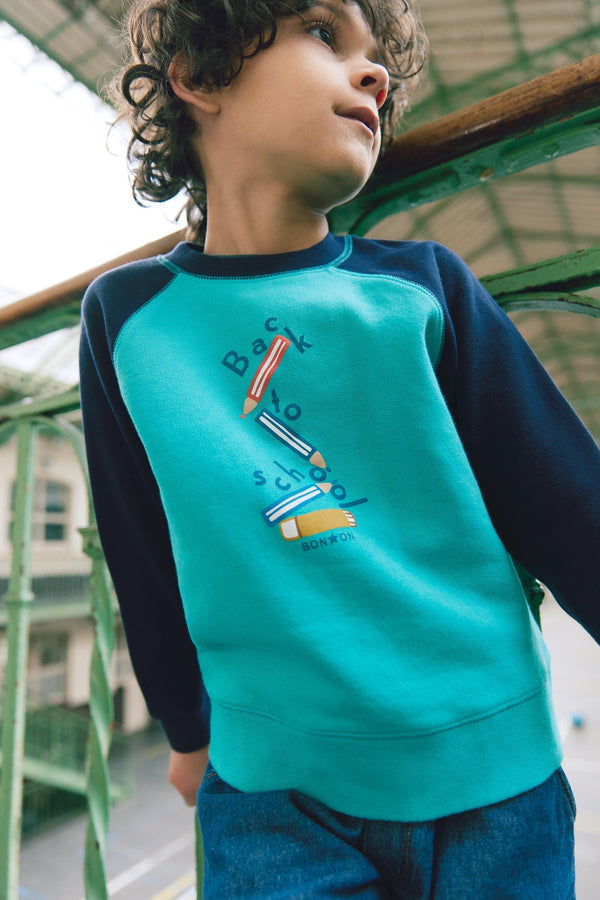 Sweat - Sandy Bleu Paon