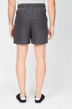 Lightweight Linen Short - Magma Pigment - Homme