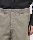 Short Ajusté En Coton Et Lin - Pigment Limoneux - Homme