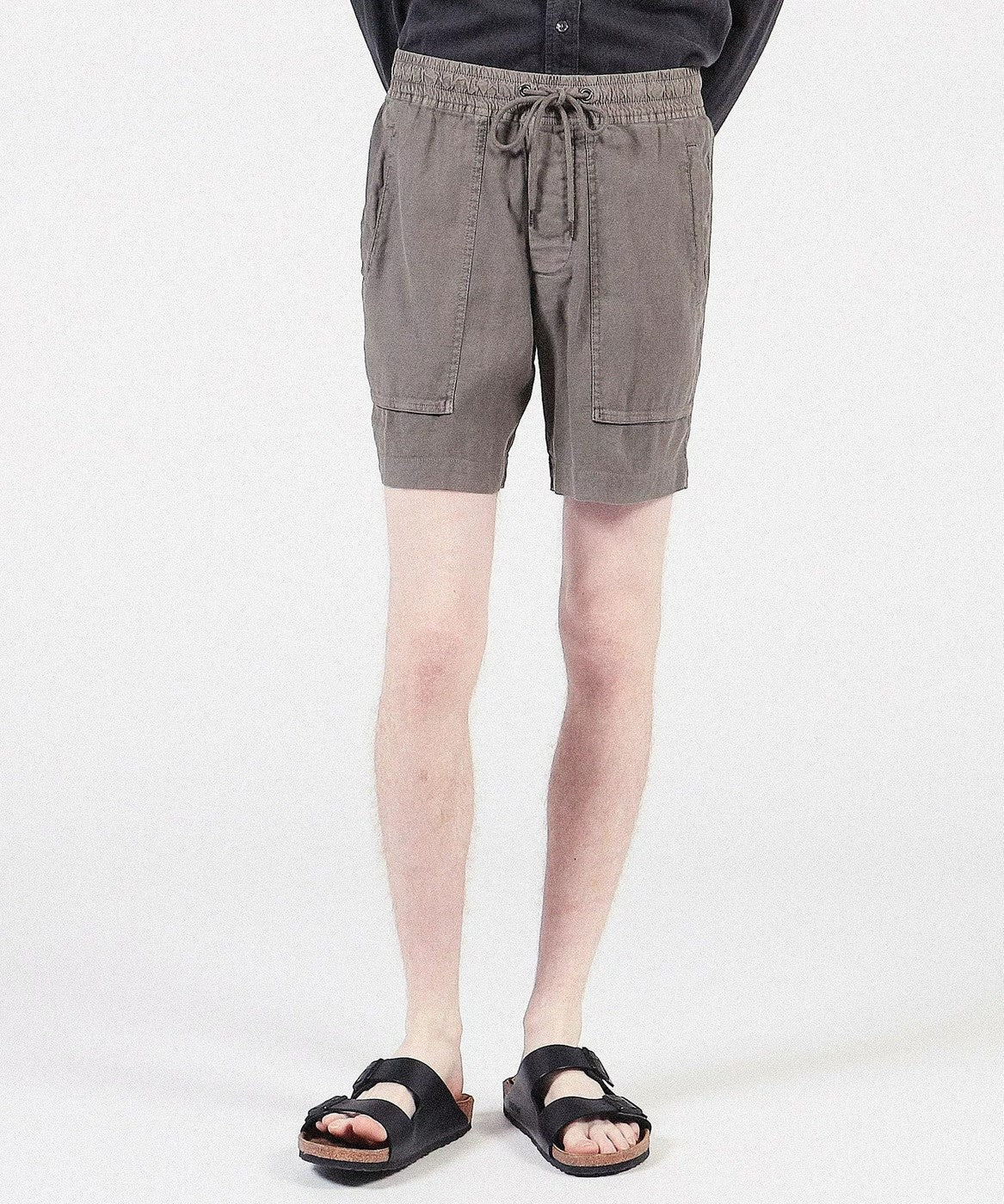 Short À Poches Plaquées - Pigment D'Alligator - Homme