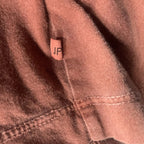 T-Shirt Col V - Pigment Fauve