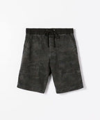 Short Camouflage En Jersey Épais - Terrain - Homme