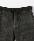 Short Camouflage En Jersey Épais - Terrain - Homme
