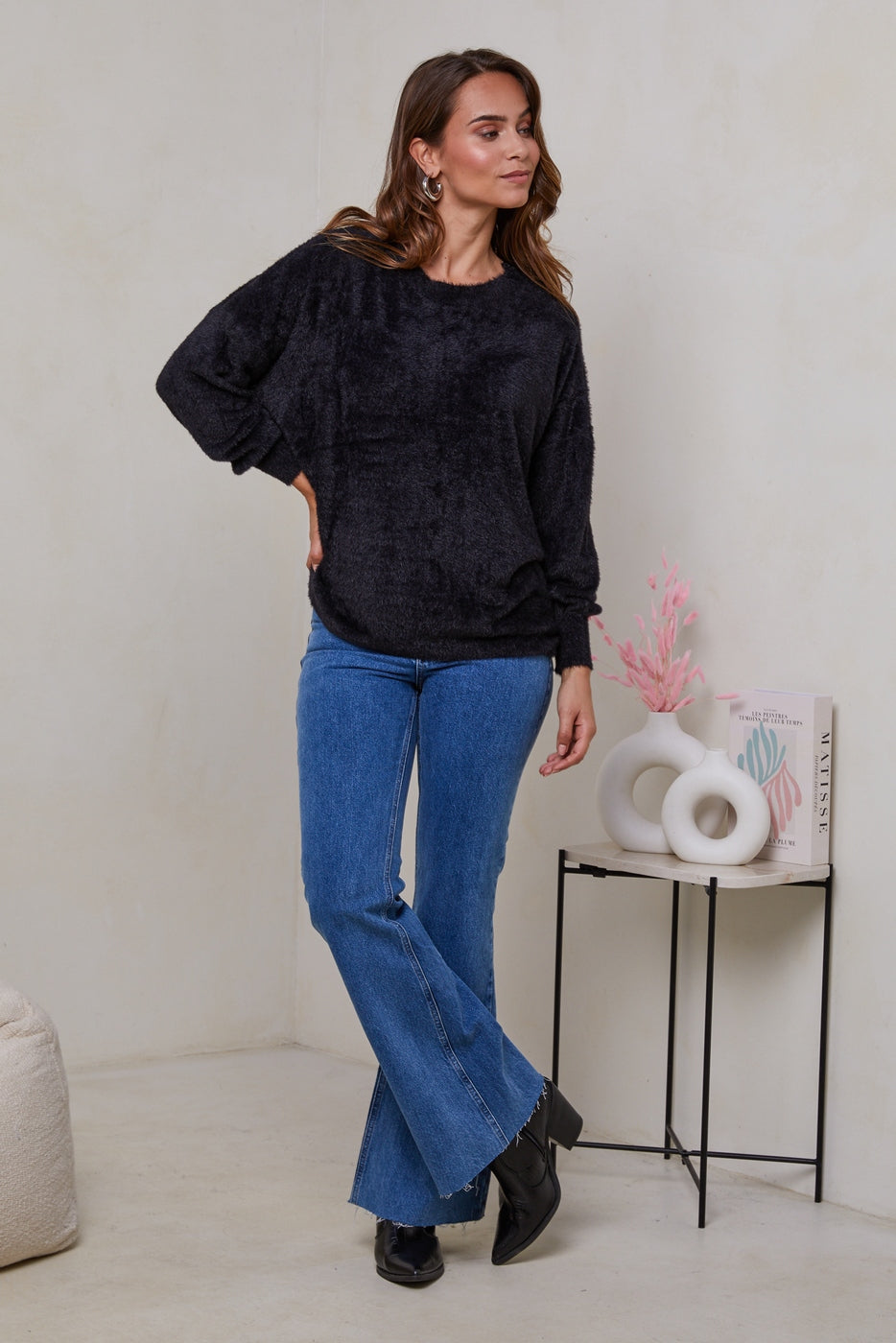 Pull Mo1546M - Noir