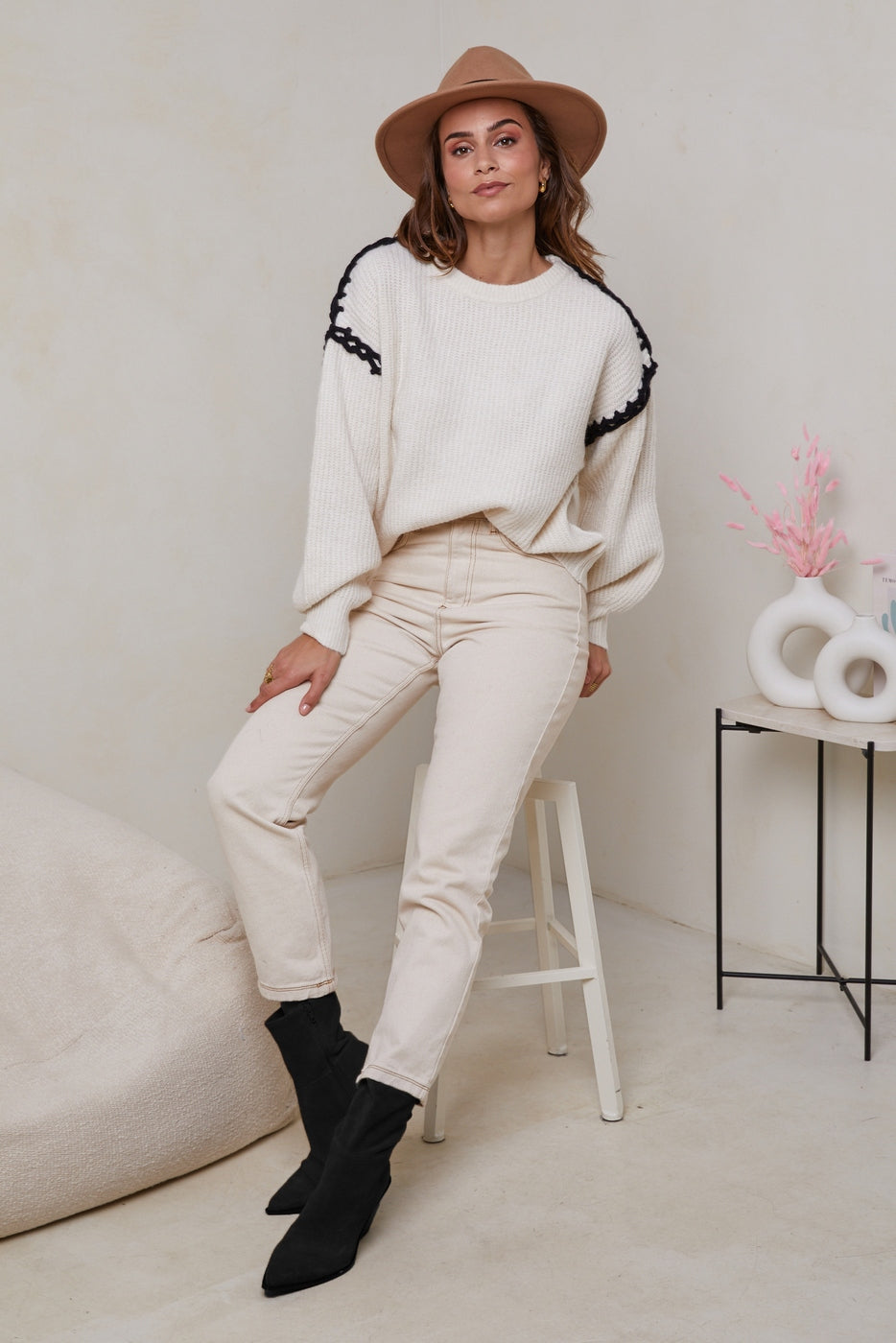 Pull Mo3151 - Ecru