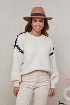 Pull Mo3151 - Ecru