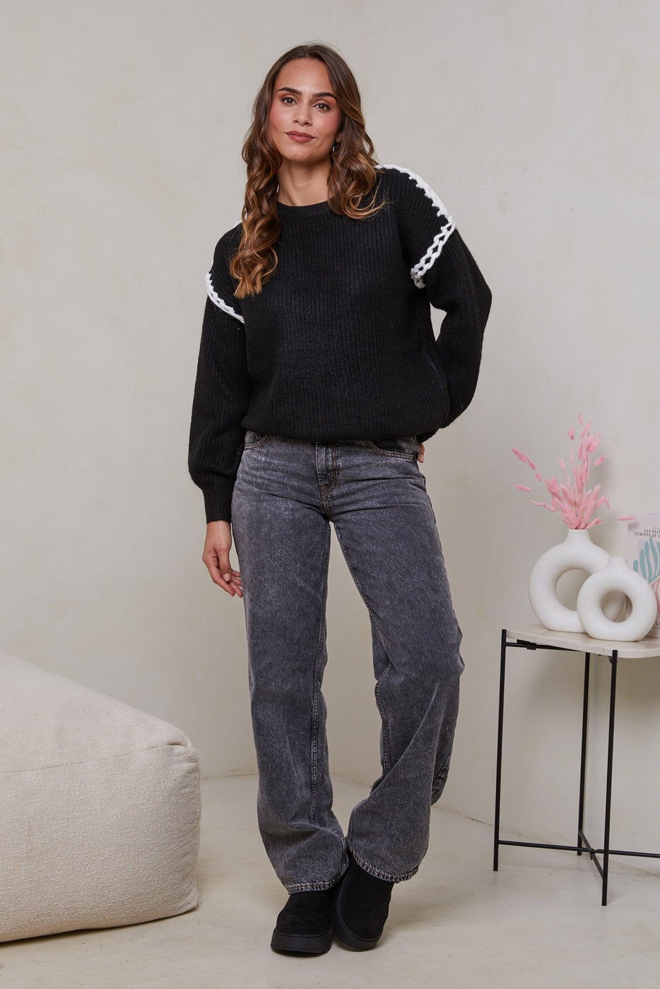 Pull Mo3151 - Noir