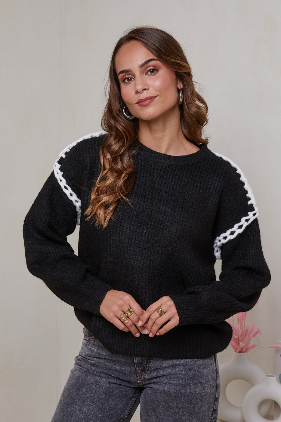 Pull Mo3151 - Noir