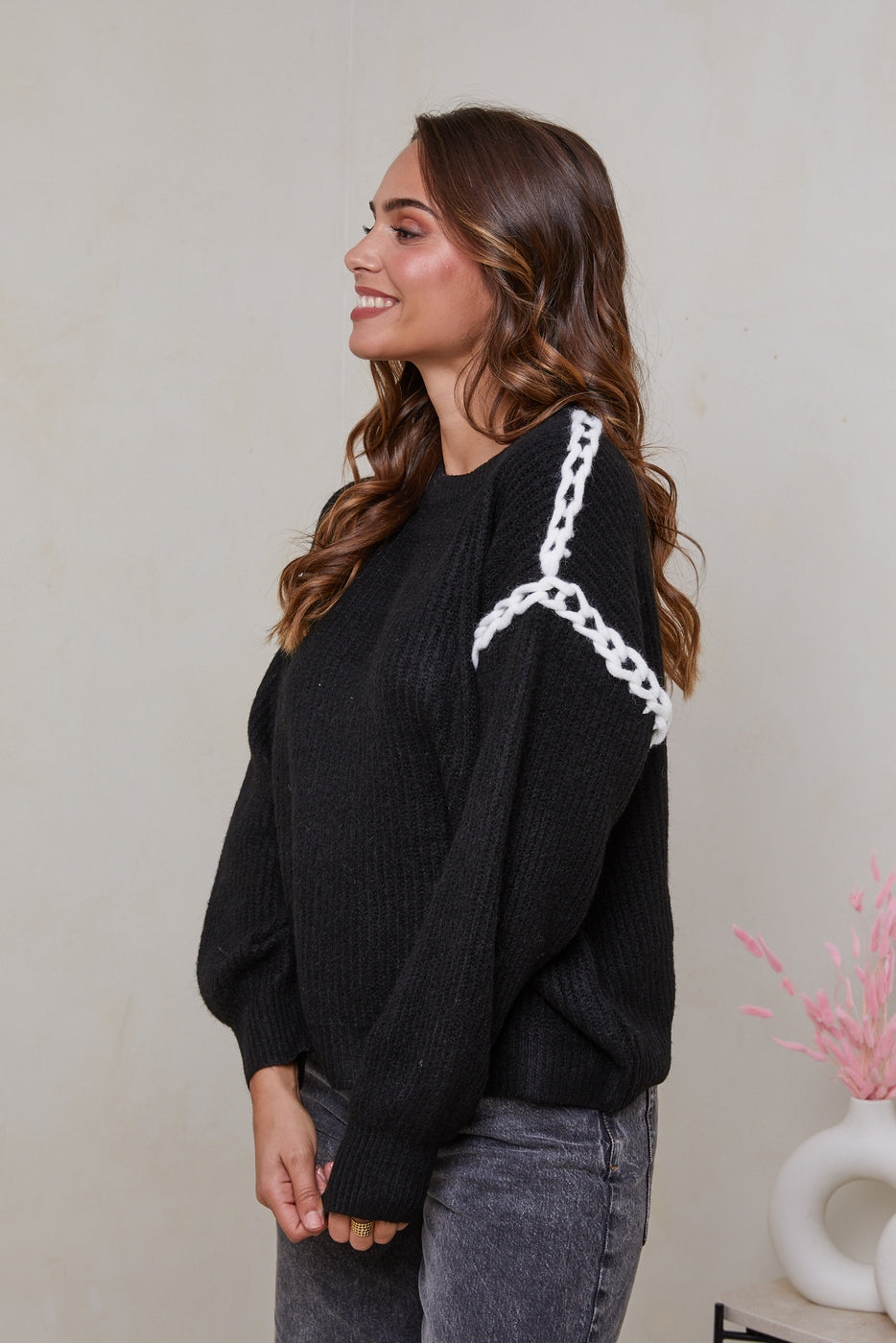 Pull Mo3151 - Noir