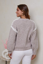 Pull Mo3151 - Taupe