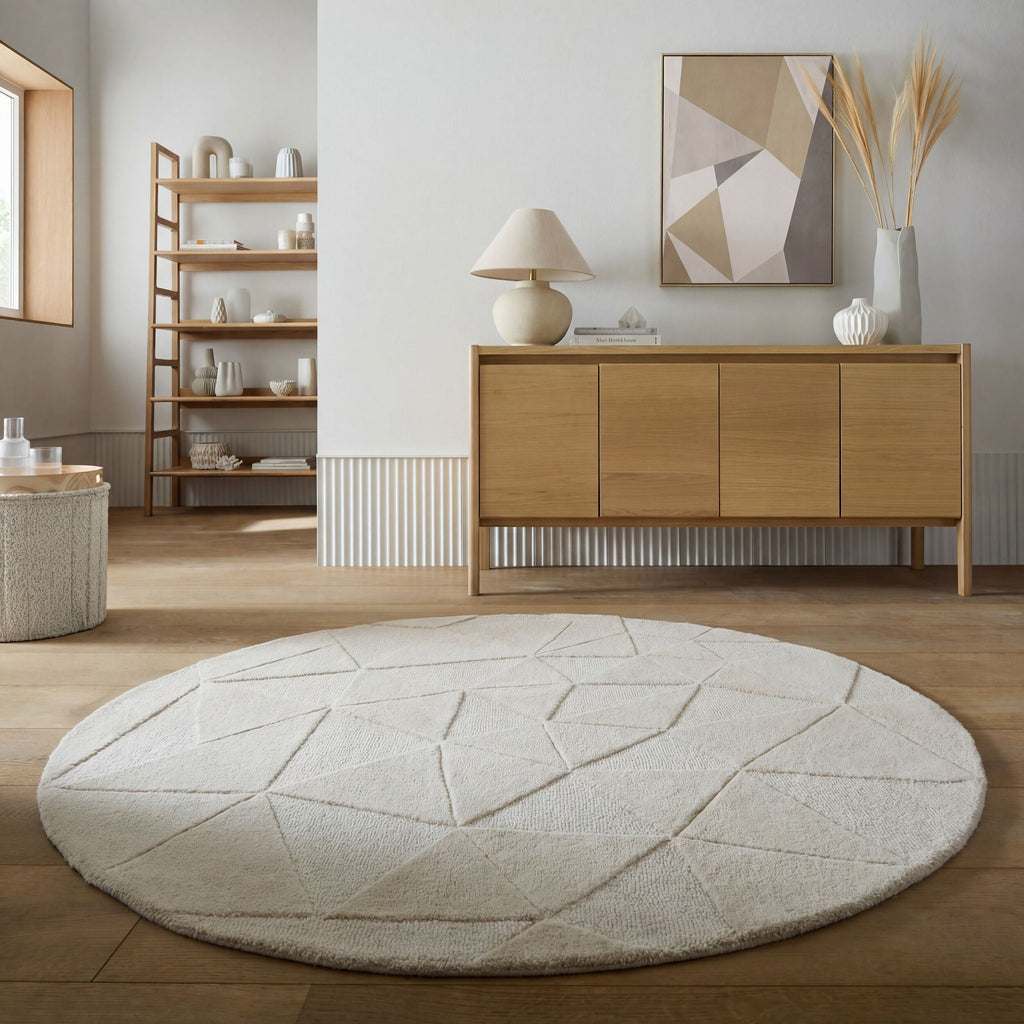 Shard - Tapis En Laine Rond