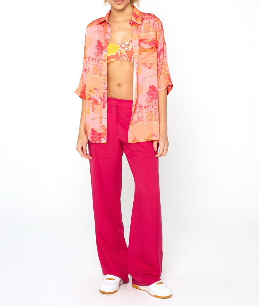 Modetrotter - Pantalon Firmin Dolce - Fuchsia