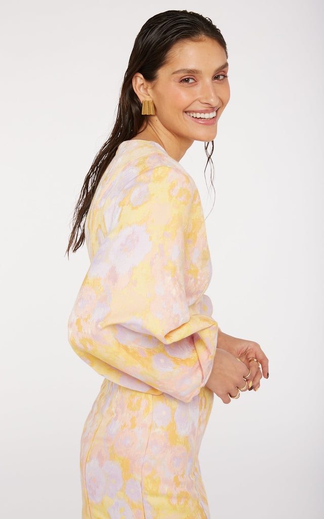 Modetrotter - Robe Hailey Natoma Jaune