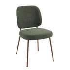 Moe - Lot De 2 Chaises - Tissu Vert