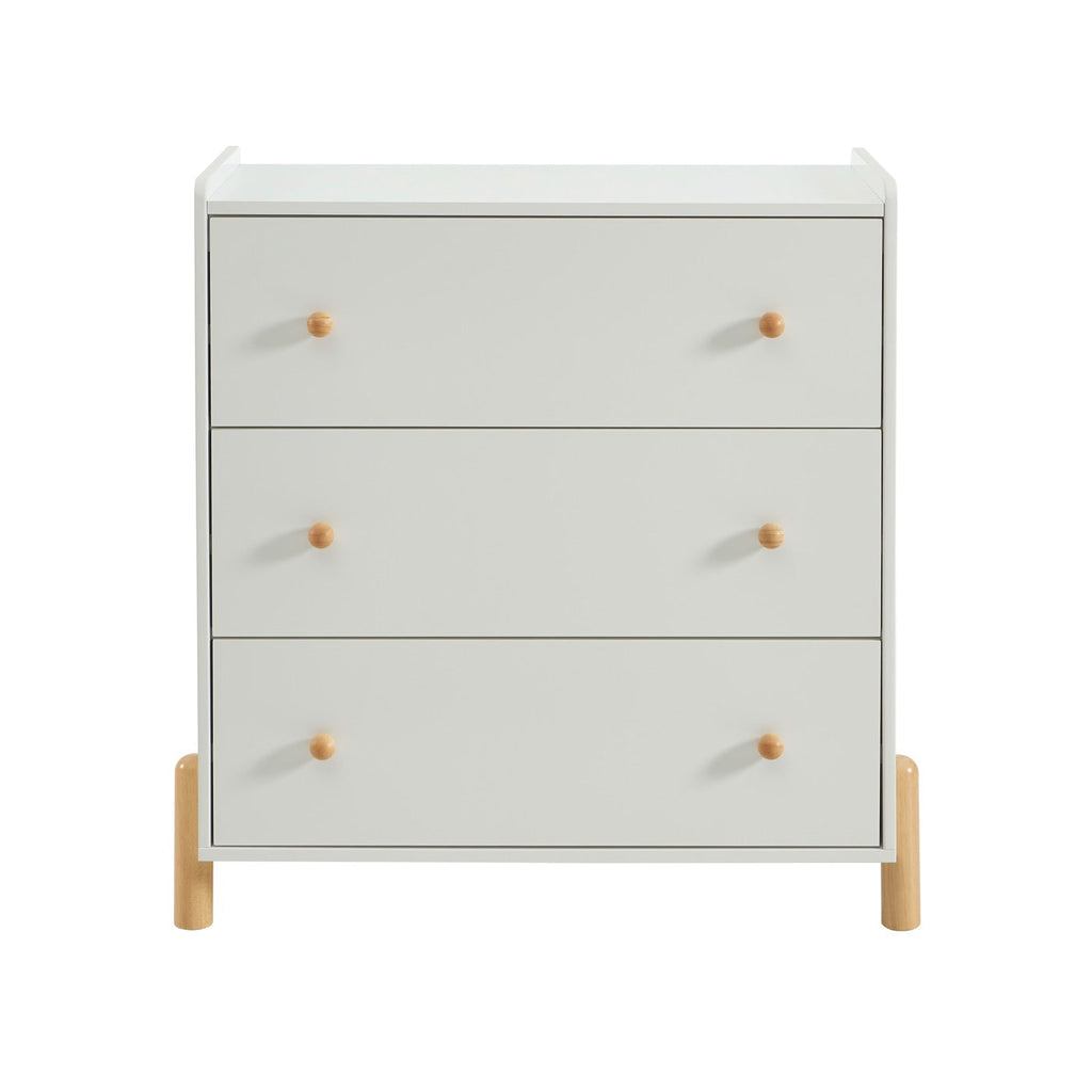 Mona - Commode Enfant 3 Tiroirs - Blanc