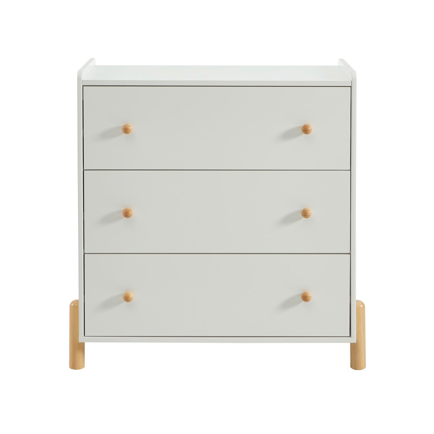 Mona - Commode Enfant 3 Tiroirs - Blanc