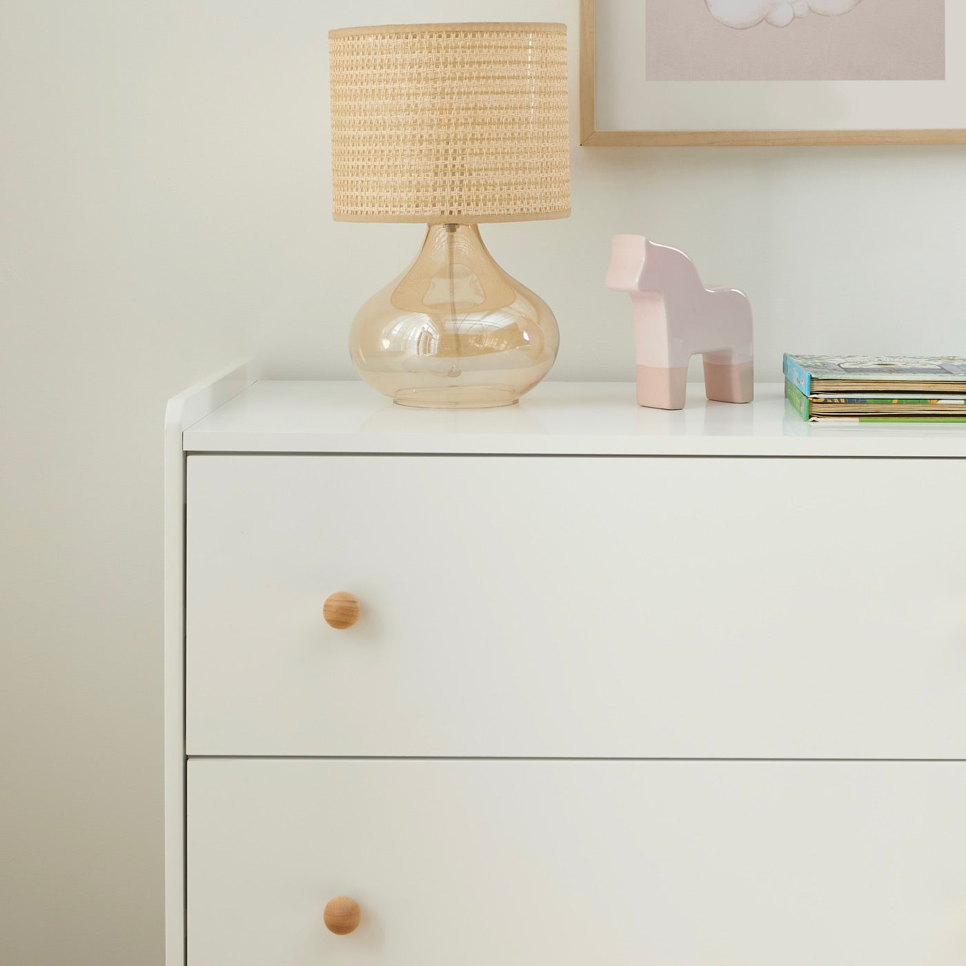 Mona - Commode Enfant 3 Tiroirs - Blanc