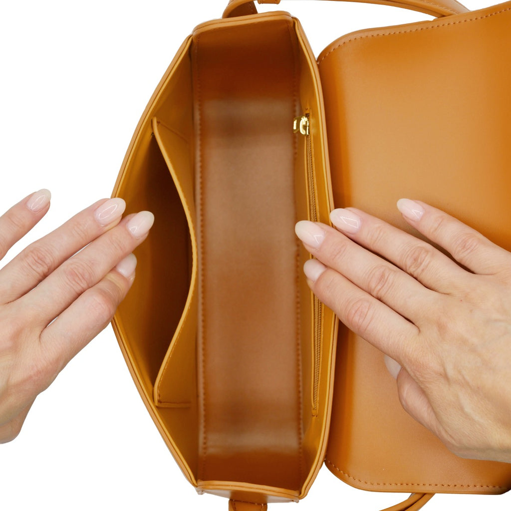 Sac Épaule Trotteur Monceau - Camel