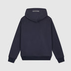 Sweat Capuche Broderie Devant - Navy - Mixte