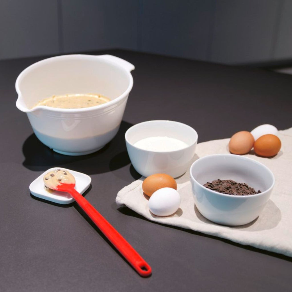 Dr Oetker - Set De 2 Ustensiles De Cuisine Cuillère Silicone Dr Oetker Flexxibel Love - Rouge