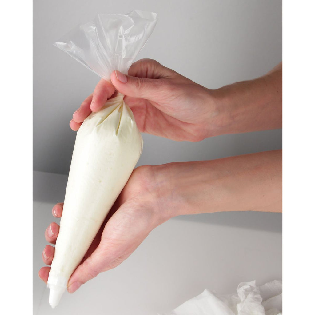 Zenker - Ensemble De 40 Poches À Douille Jetables Et 6 Embouts Plastique Réemployables 32 Cm Zenker Smart Pastry - Transparent