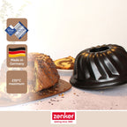 Zenker - Lot De 2 Moules À Gâteaux 22/22 Cm En Acier Black Metallic Black Mettallic Zenker Black Mettallic - Noir