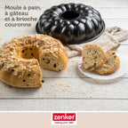 Zenker - Lot De 2 Moules À Gâteaux 32/32 Cm En Acier Black Mettallic Black Mettallic Zenker Black Mettallic - Noir
