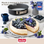 Zenker - Lot De 2 Moules À Gâteaux 26/26 Cm En Acier Zenker Energy - Gris