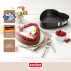Zenker - Lot De 2 Moules À Gâteaux 27/25 Cm En Acier Spécial Créative Spécial Créative Zenker Spécial Créative - Noir
